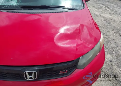 2012 Honda Civic Si из США, поврежденный, VIN 2HGFB6E52CH704911